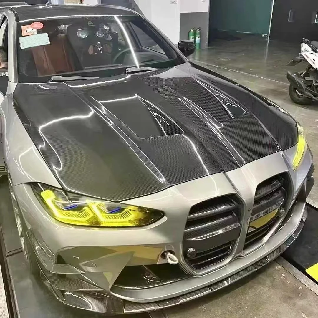 Capa de fibra de carbono G80 M3 G82 M4 com ventilação para M3 M4 2021-2025