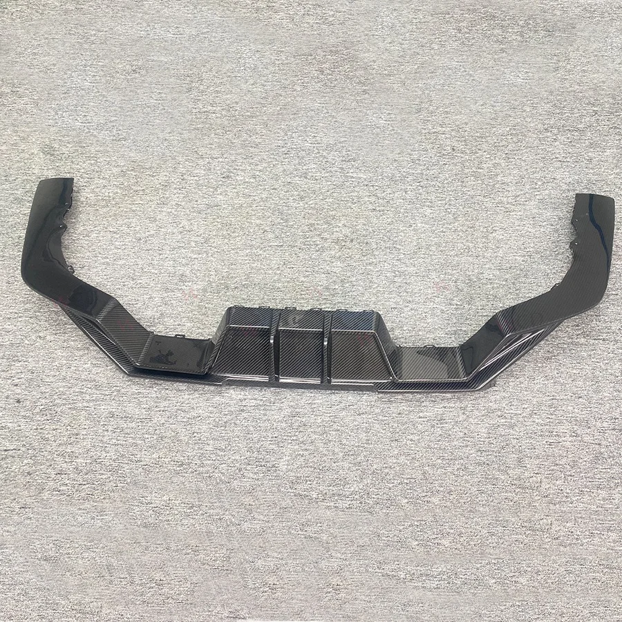 High Quality E Style Carbon Fiber Rear Diffuser for M2 G87 2023+ Rear Bumper Lip Spoiler Splitter Bodykit 3