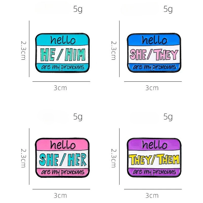 New Cartoon Multicolor Alphabet Brooches Oil Dropped Alloy Badges Pins Unisex For DIY Bag Clothing Hat Scarf Jeans Accessories view 6