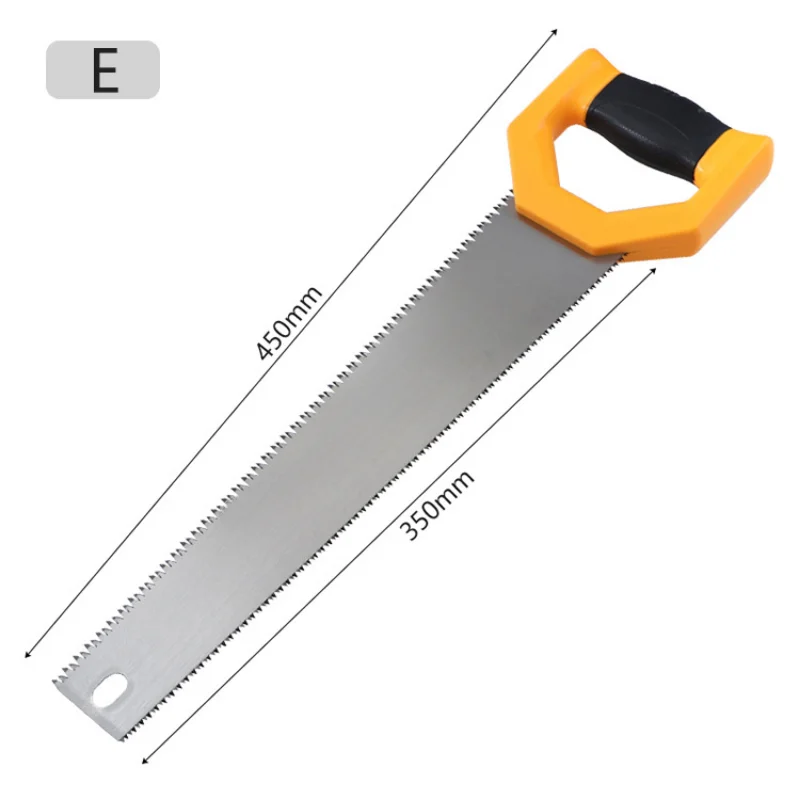 1 مزدوج الحواف سحب المنشار الصلب شفرة مرنة 3-edge الأسنان اليد المنشار للخشب البلاستيك قطع النجارة أداة