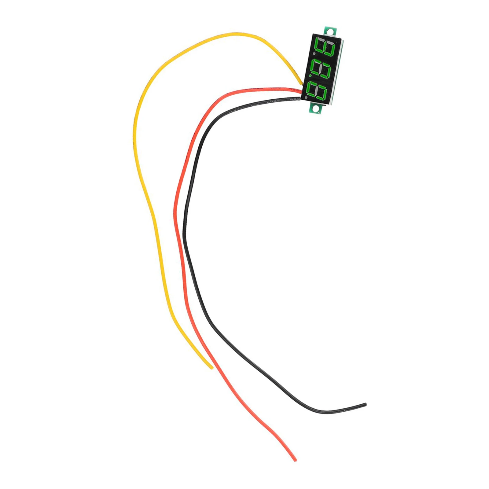 0.28\" 3Wire LED Minimun Digital Voltmeter DC0-100V Reverse Connection Protection Home Parts For Monitor The Battery Voltage