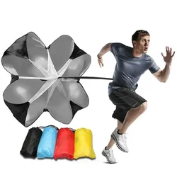 Adjustable Speed Parachute Agility Training Umbrella Football Soccer Resistance Rope Fitness Running Chute Sports Obstacles Tool