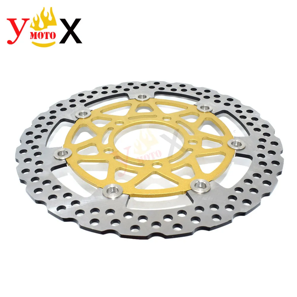 ZX-6R 05-12 Motorcycle Front Floating Brake Disc Disk Rotor For KAWASAKI ZX6R ZX 636 2005-08 ZX10R Z750 Z750R 11-12 Z1000 07-09