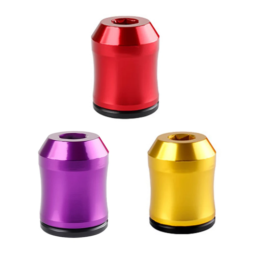 3Pcs Aluminum Screwdriver Magnetizer Ring for 6.35mm Shank Screwdrivers Enhances Magnetic Grip on Screwdriver Bits Reliably