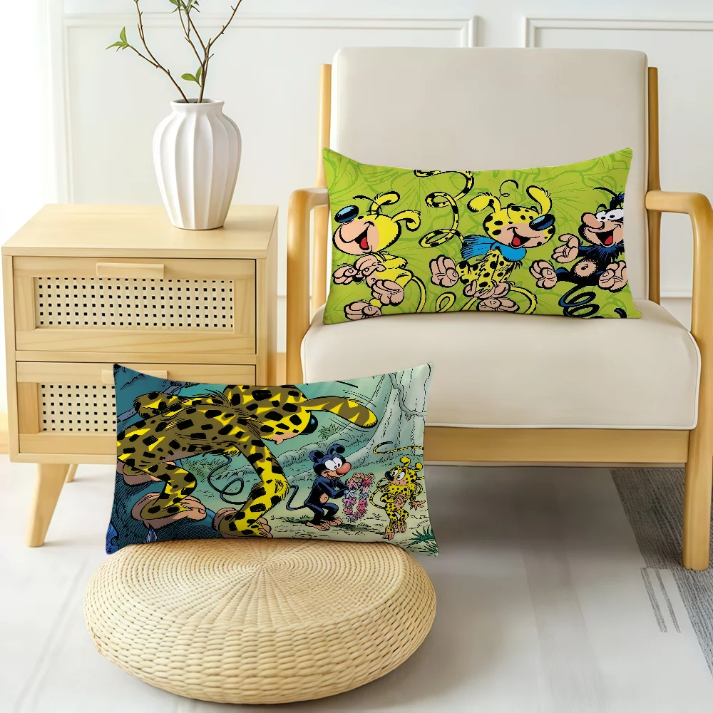 Cartoon M-Marsupilami cushion cover Hit Product Home Sofa living Room Double-sided Soft Decorative Pillow Cover