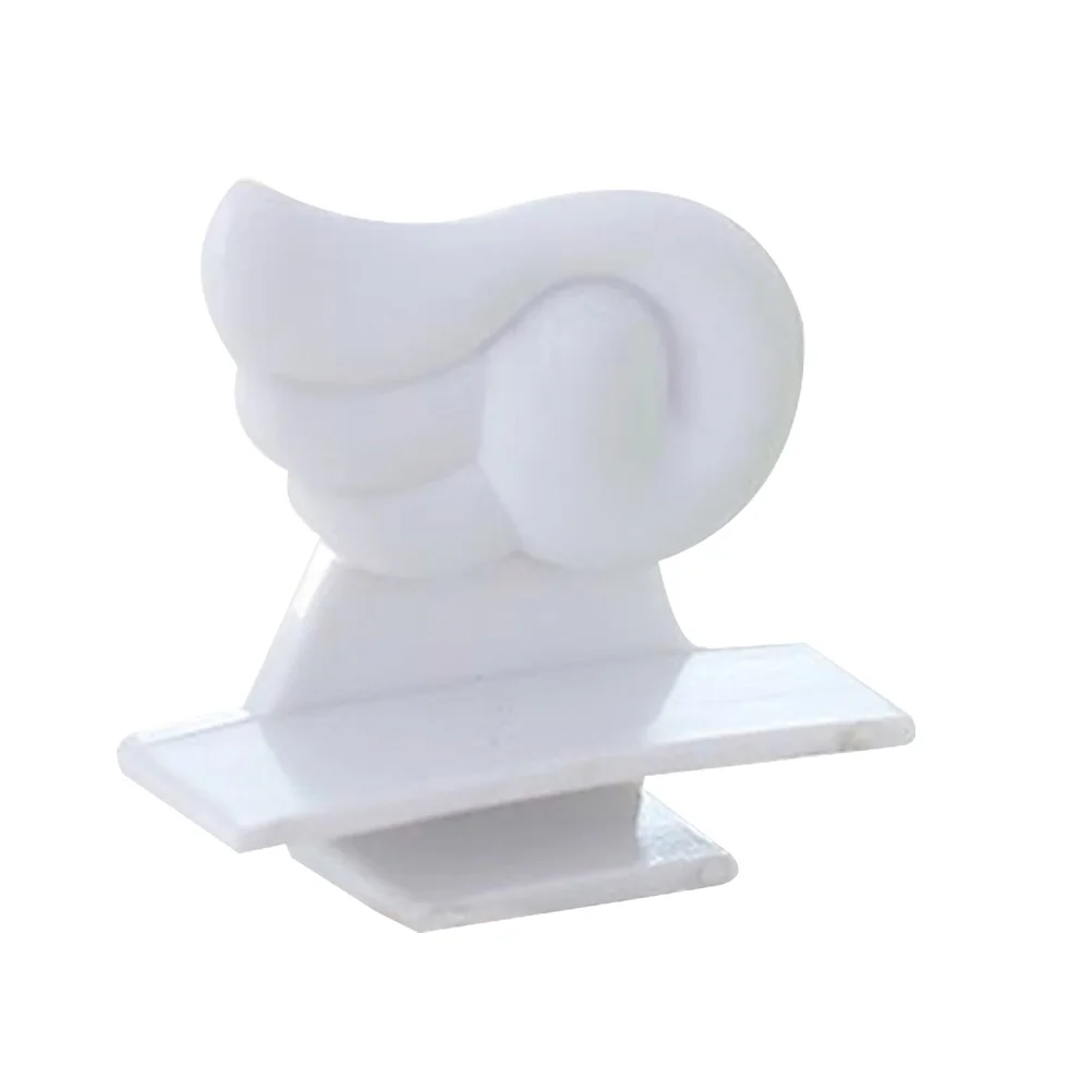 

5 Pcs Seat Riser Lid Toilet Anti-Dirty Cover Lifter Cartoon White Child One Finger Lift Sanitary Easy Elderly Kids Use