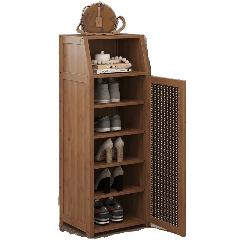 

Shoe cabinet household door multi-layer simple large-capacity storage artifact space-saving multi-functional rental house