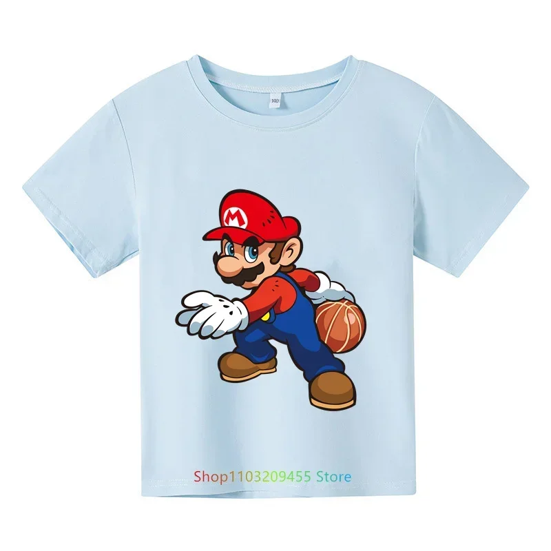 Baby Toddler Clothing Tees Super sonic T-shirt Boys Girls T Shirt Kids Clothes Kawaii Boy T-shirts Cartoon Summer Short Sleeve