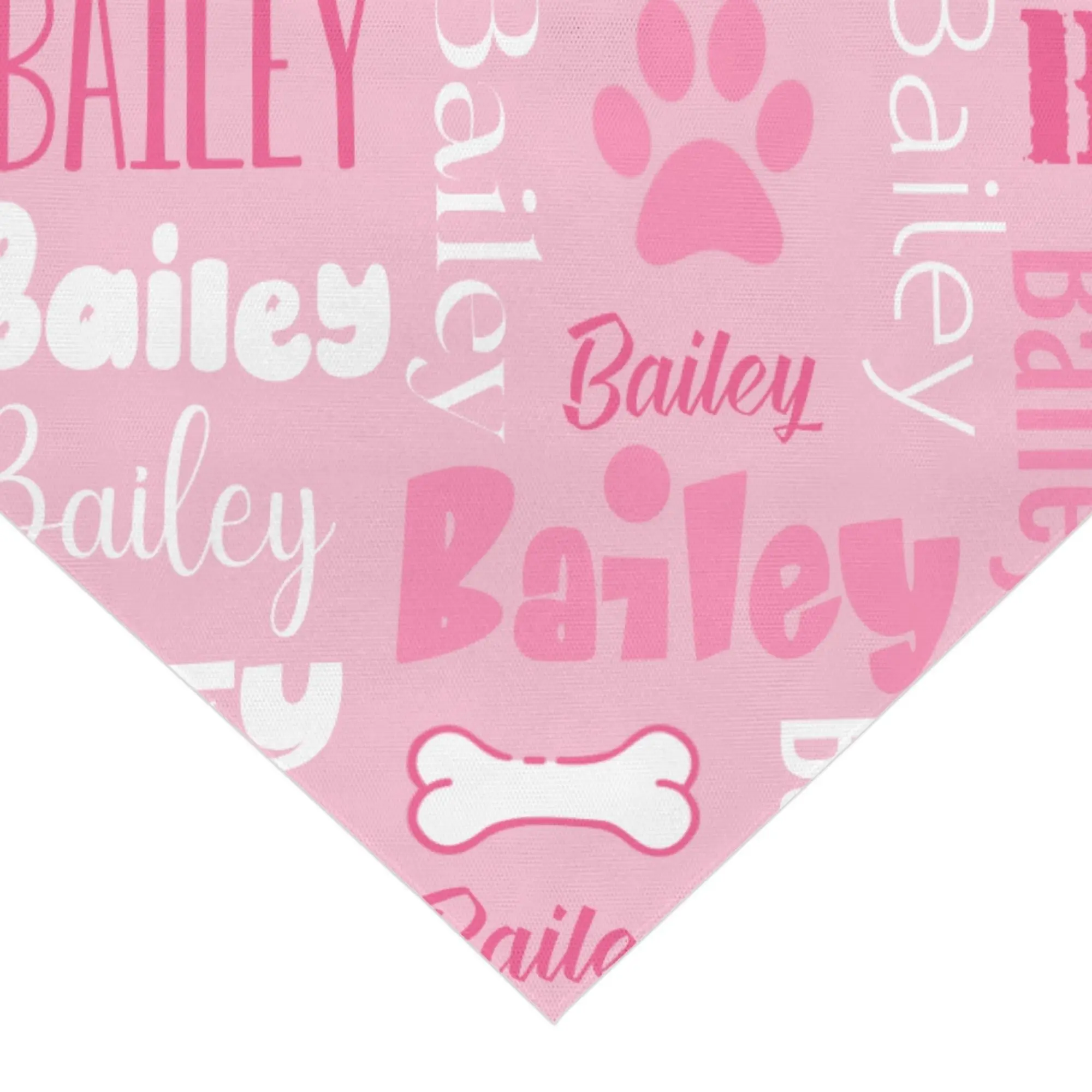 Personalisiertes Haustier-Bandana mit individuellem Namen, Text oder Foto, Hunde-Schal, Dreieckshalstuch, Halsband für Hunde und Katzen, Accessoires für Geburtstagsfeiern – Detail 8