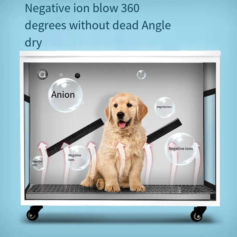 New Pet Intelligent Air Dryer Dog Pet Drying Box Pet Cat Dryer Large Intelligent Pet Dryer Double Door 2023 Hot Sale