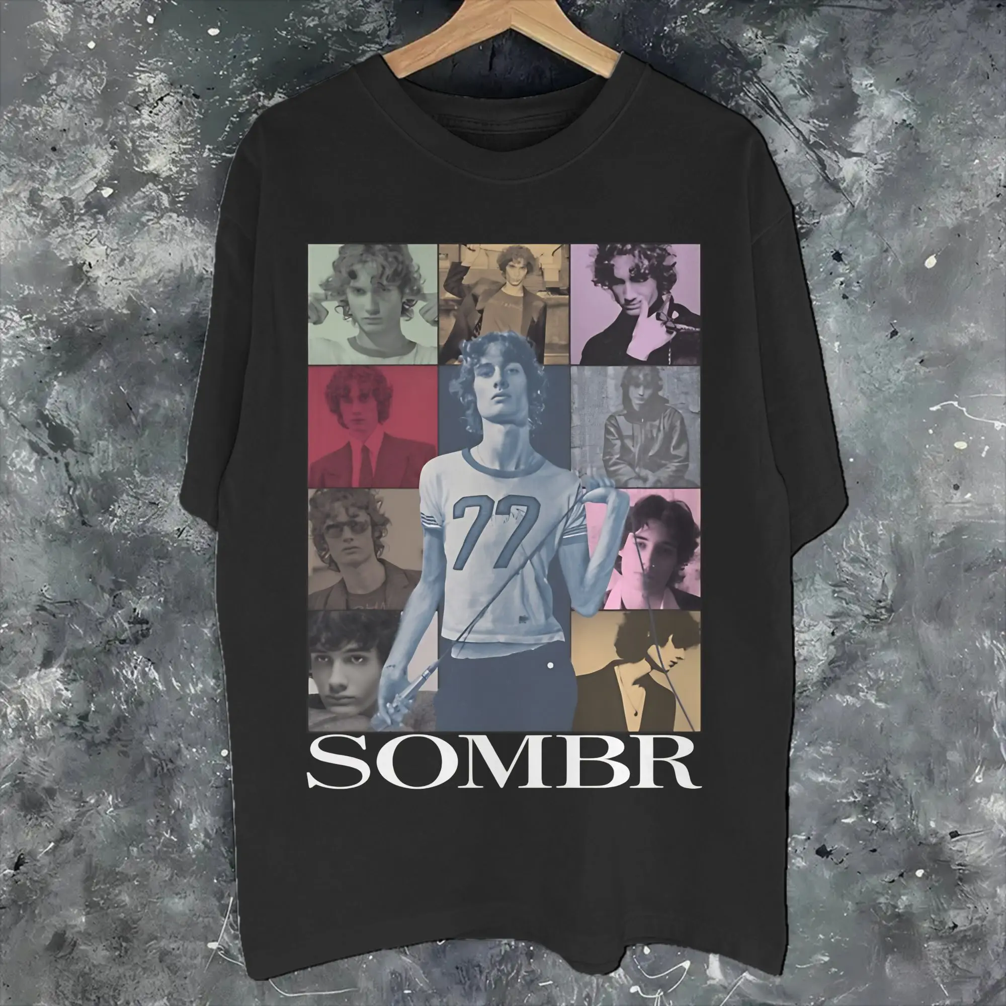Sombr Youare The Reason World Tour 2026-2027 T-Shirt mit Grafikdruck für Herren und Damen, 100 % Baumwolle, T-Shirt, Bekleidung