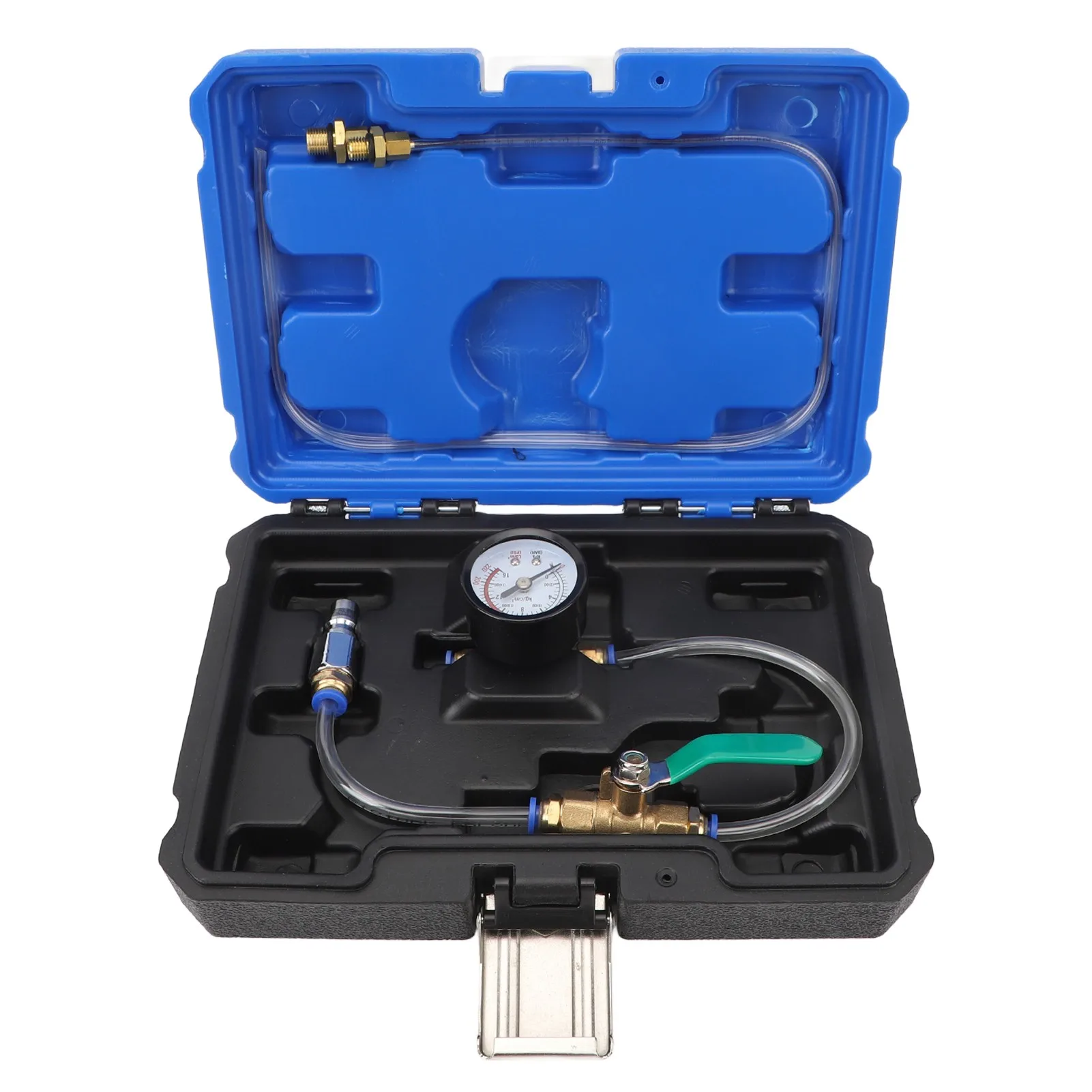 Automotive Air Shock Absorber Test Tool Metal Air Suspension Leakage Tester Leak Inspection Gauge Kit Replacement for Cayenne