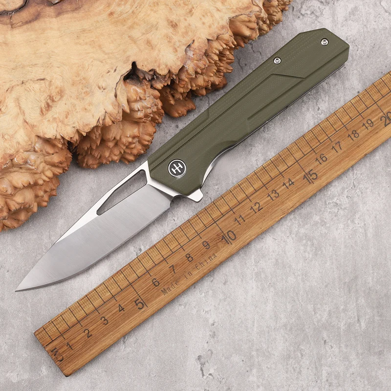 

DC53 Steel G10 Handle Folding Knife Outdoor Camping Climbing Fishing Survival High Hardness Pocket EDC Knife