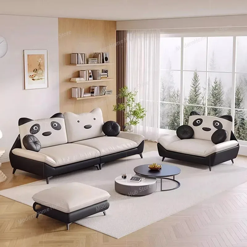 Children Creative Living Room Sofas Couch Leather Modern Designer Lounge Living Room Sofas Fashion Sillon Cama Home Decoration