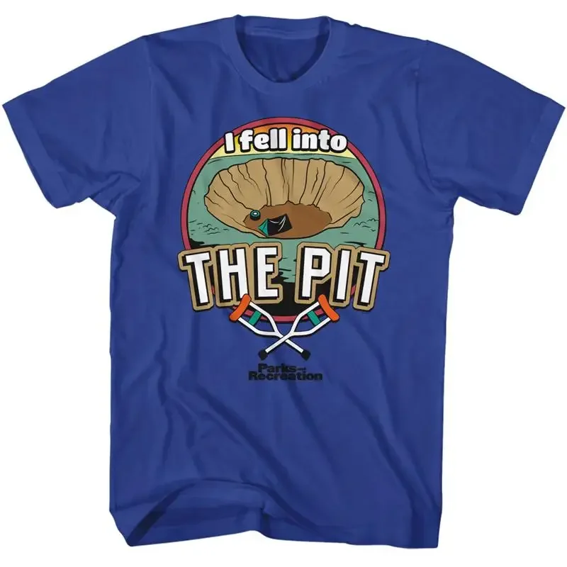 Parks and Recreation Andy I Fell Into The Pit Men's T Shirt