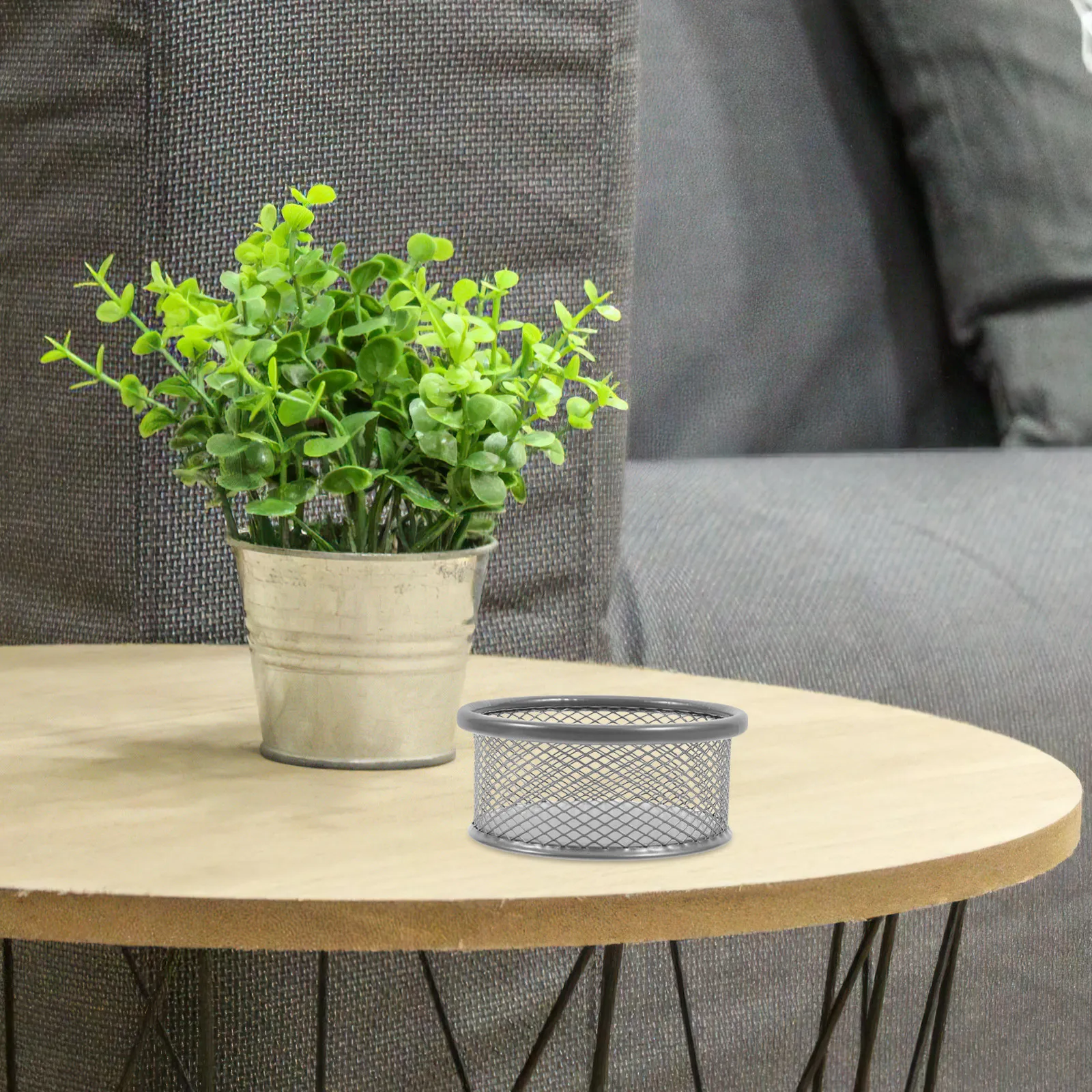 Organizador de Mesa em Tela de - Paper Basket Mesh avaliação e preço