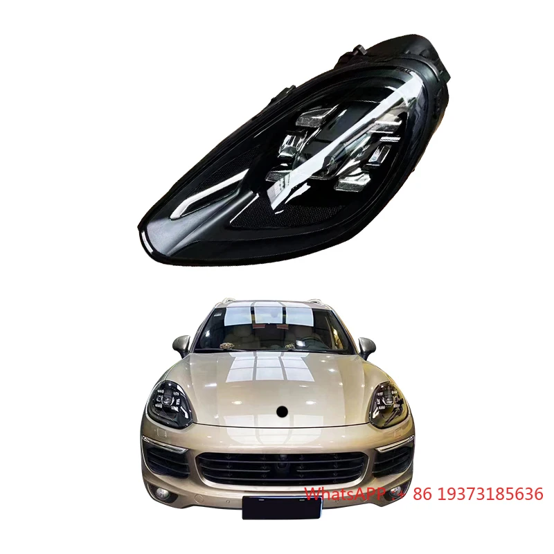 High Configuration LED Headlights Upgrade Modified Headlights Plug and Play New Condition for PAG 2015-2017 Cayenne
