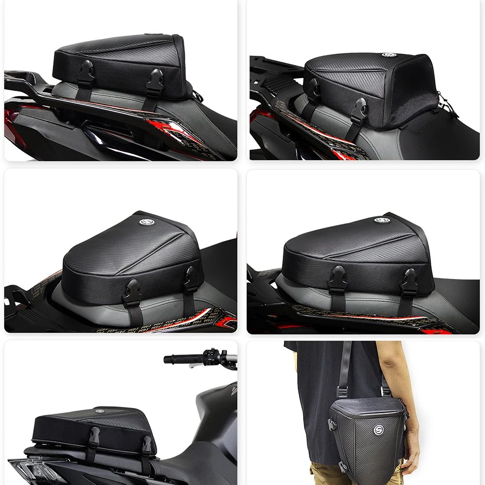 For DUKE 200 390 640 690 790 950 990 1090 1190 1290 ADV Motorcycle Tail Bag Multi-functional Rear Seat Bag Rider Backpack