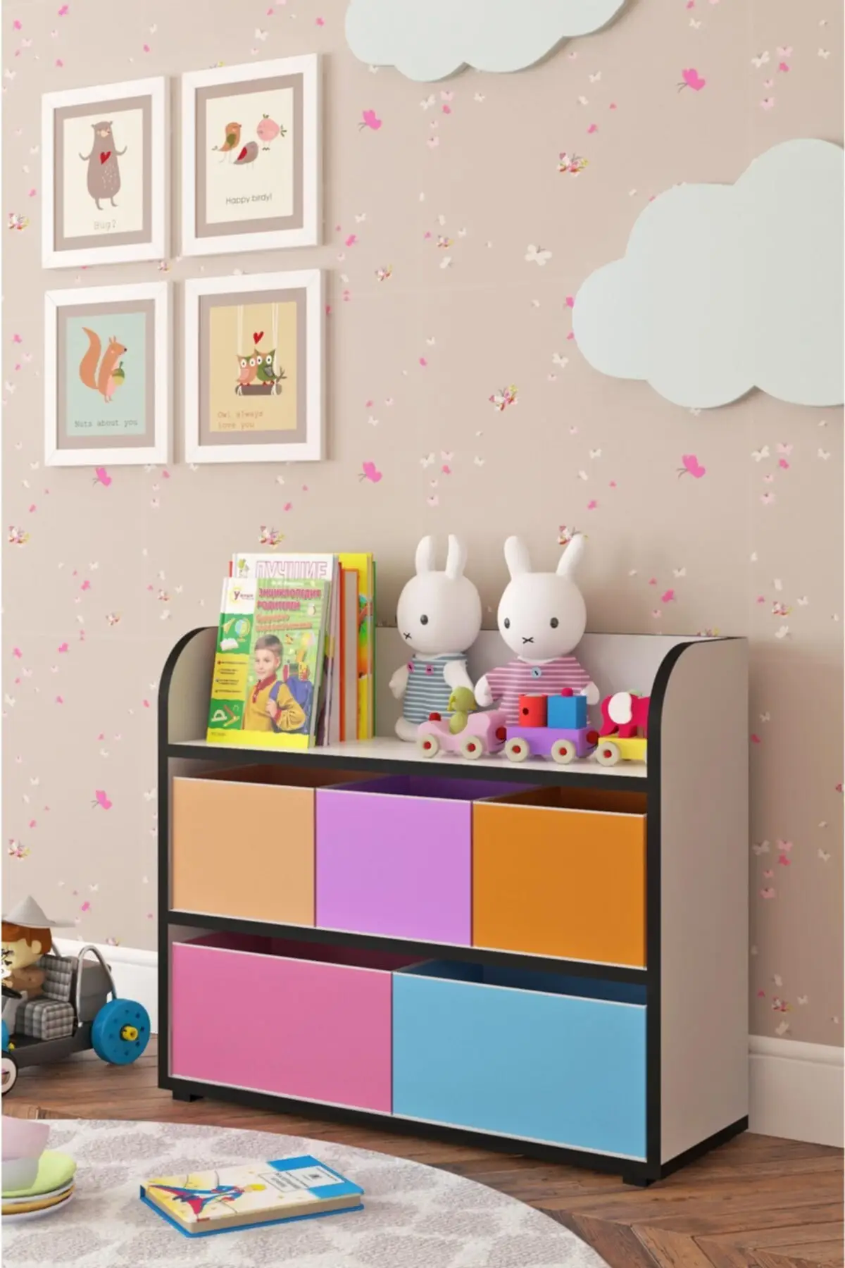 Nieuwe Model Kast Luxe 5 Boxed 2 Plank Multifunctionele Kast Kleur