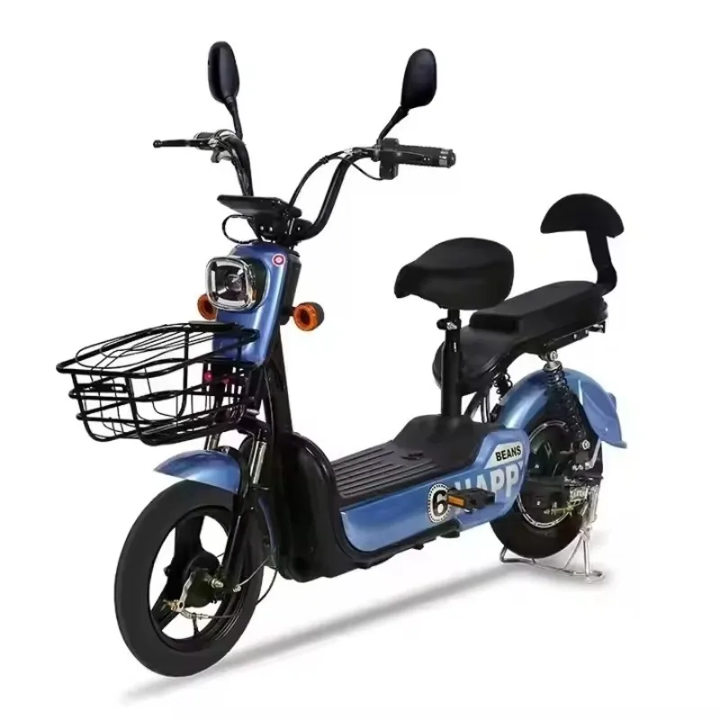 Zuimi High-end China 48V Electric Bicycle With Remote Control 750W Motor Power Three-Speed Transmission Carbon Steel Frame Cycle