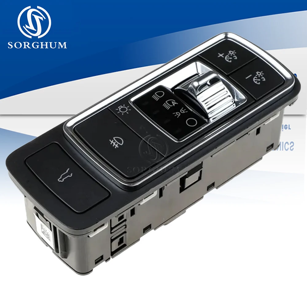 

LC5T-13D061-BEW Headlight Switch Headlight Control Adjustment Switch Adjustment Knob For Ford 2020 Lincoln Pilot LC5T13D061BEW