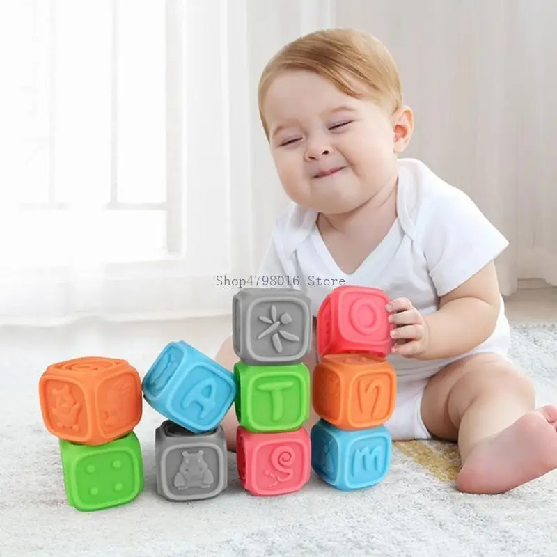 Novelty High Quality Silicone Massage for Play Cube for Creative Children’s Gift