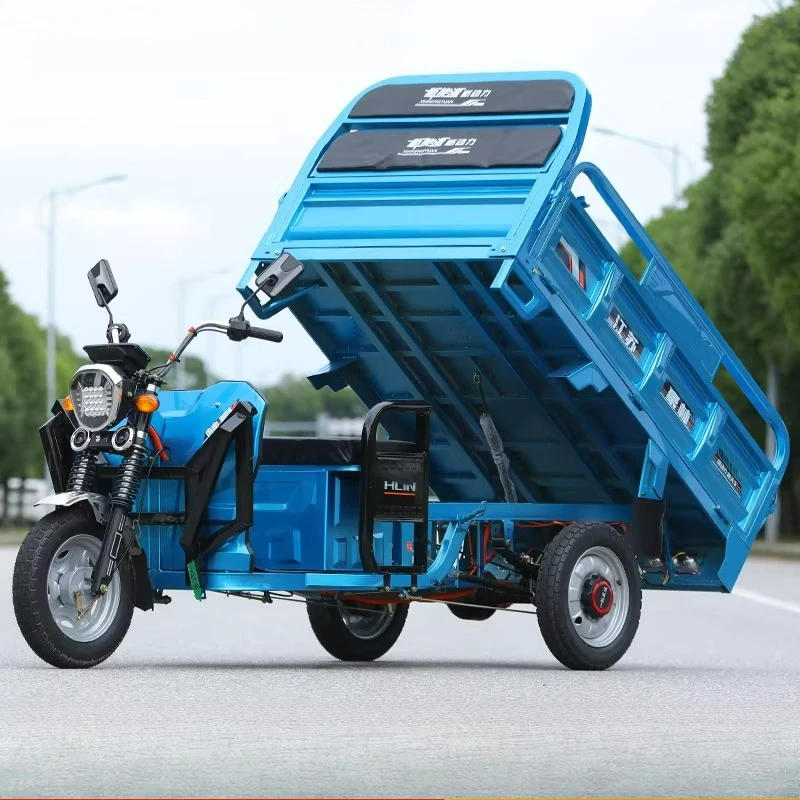 

Электрический грузовой трицикл для перевозки грузов, бытовой, сельскохозяйственный, высокомощный, для рынка и экспресс-доставки, на аккумуляторе, 1.5м x 1м