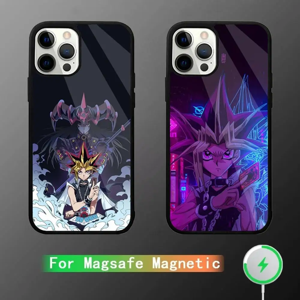 

Yu-Gi-Oh Phone Case For iPhone 16,15,14,13,12,11,Pro,Max,Plus,Mini,SE New Magsafe Magnetic Wireless Charging