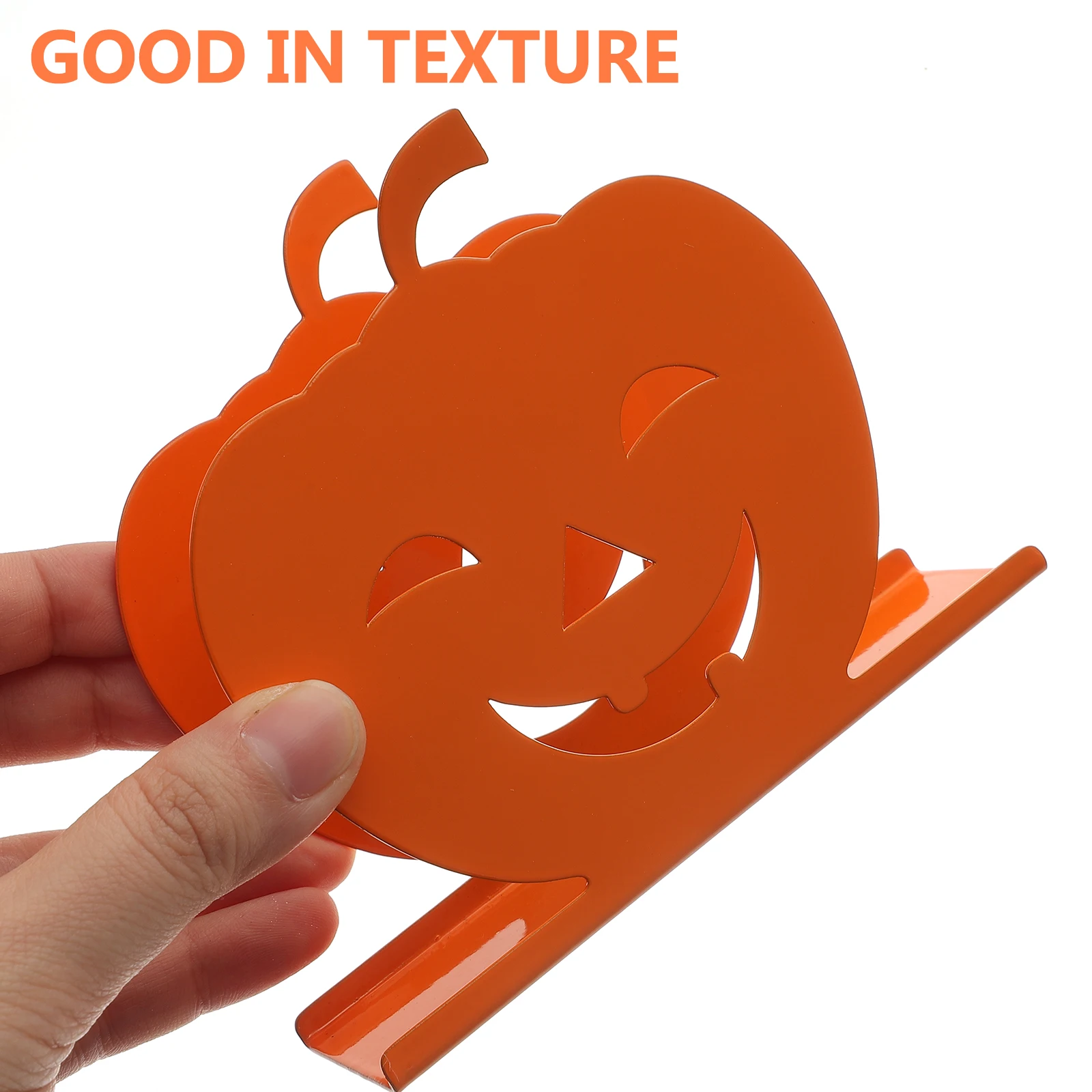 

Metal Hollow Napkin Stand Decorative Holder Table Dinner Tabletop Dispenser Iron Paper