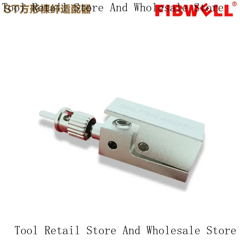 ST Square Adapter Bare Fiber Test Flange Temporary Connection Coupler 126Um
