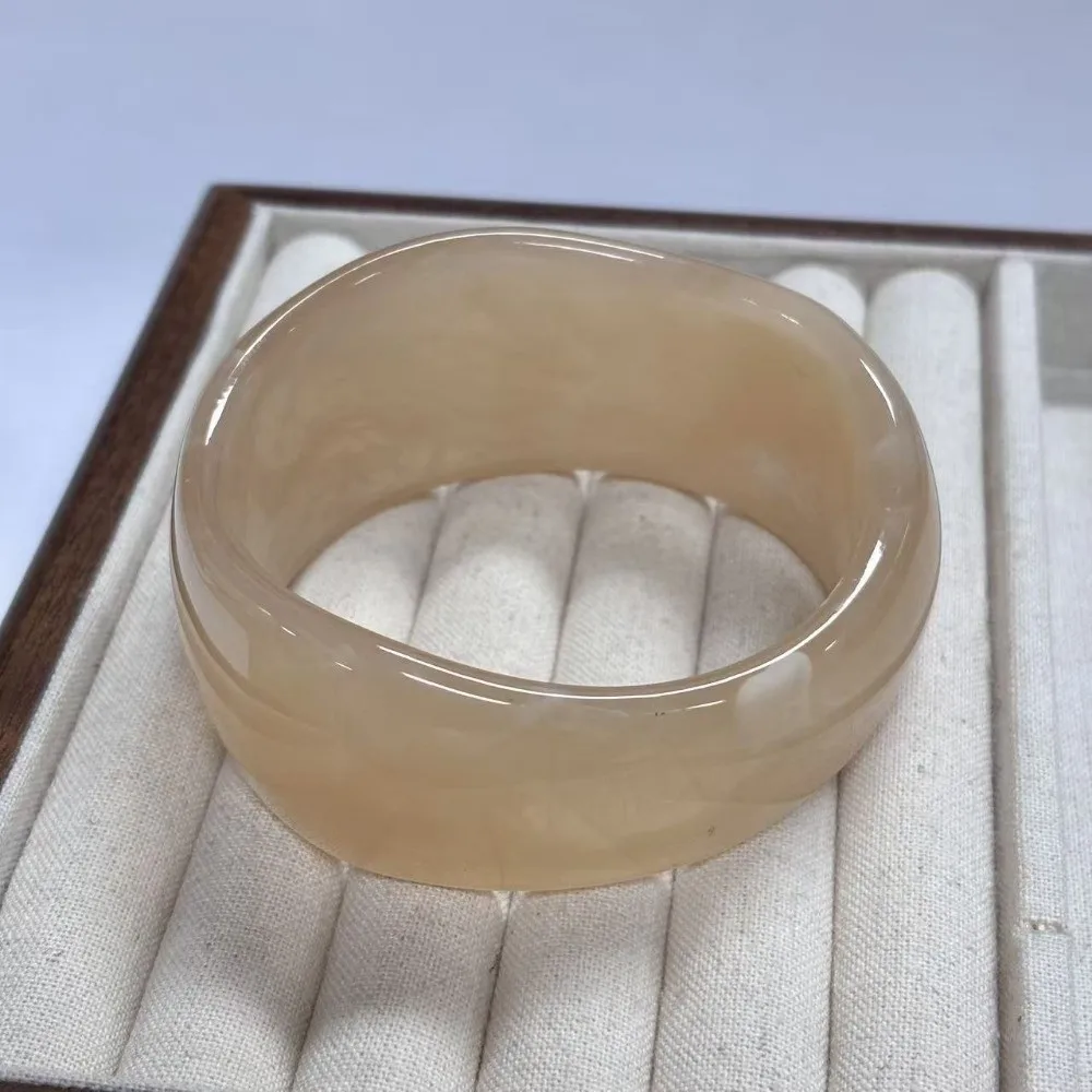 New Smudged Irregular Resin Bracelet Thickened Marbling Wide Chunky Bangle Geometric Exaggerated Cuff Bracelet Gifts