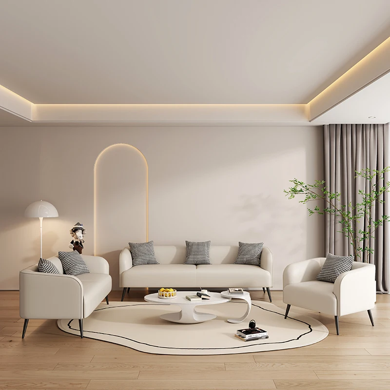

Italian simple cloud small apartment sofa bedroom living room double beauty salon lounge area reception