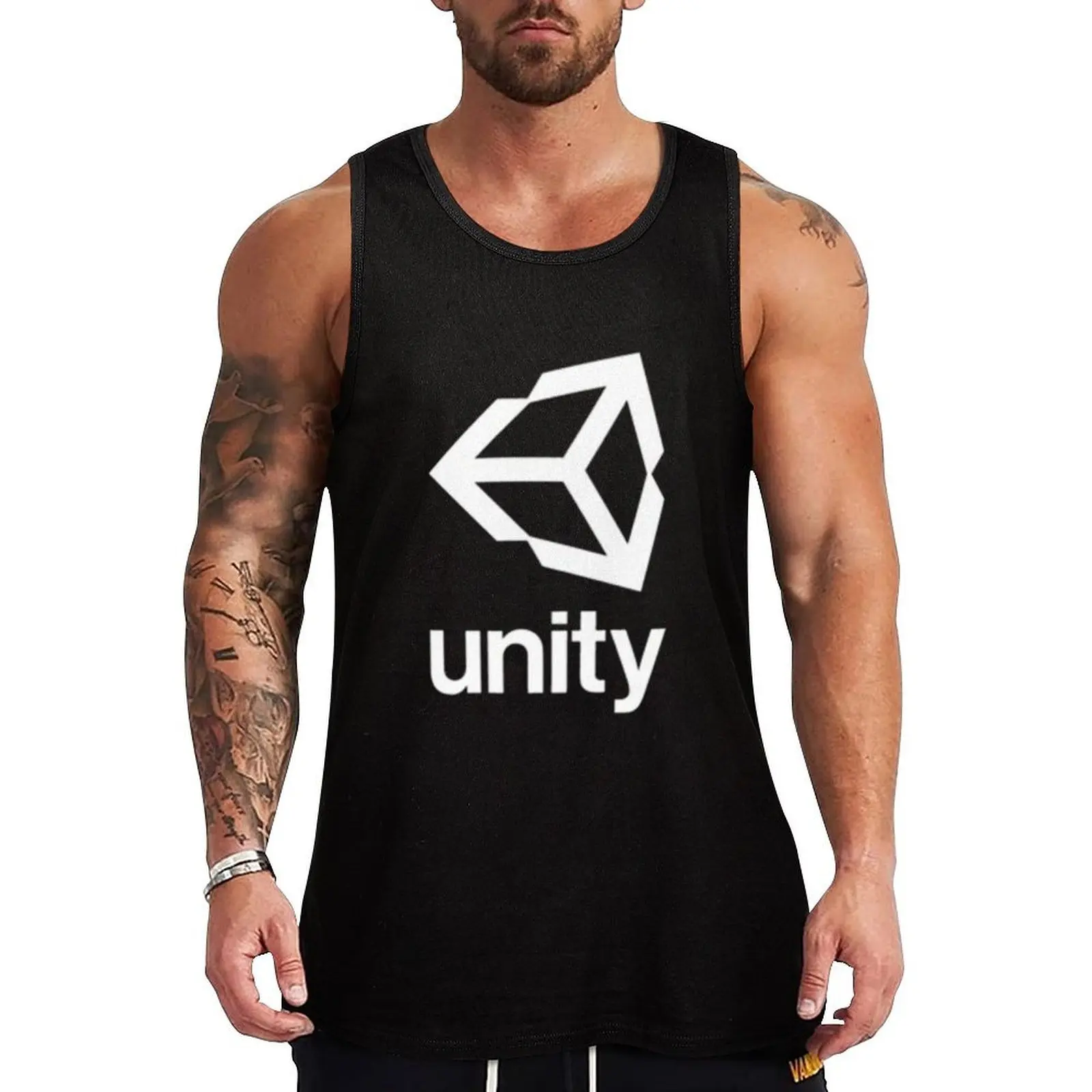 

Unity 3D Game Dev Tank Top quick-drying t-shirt Gym T-shirts for men Fitness men clothing