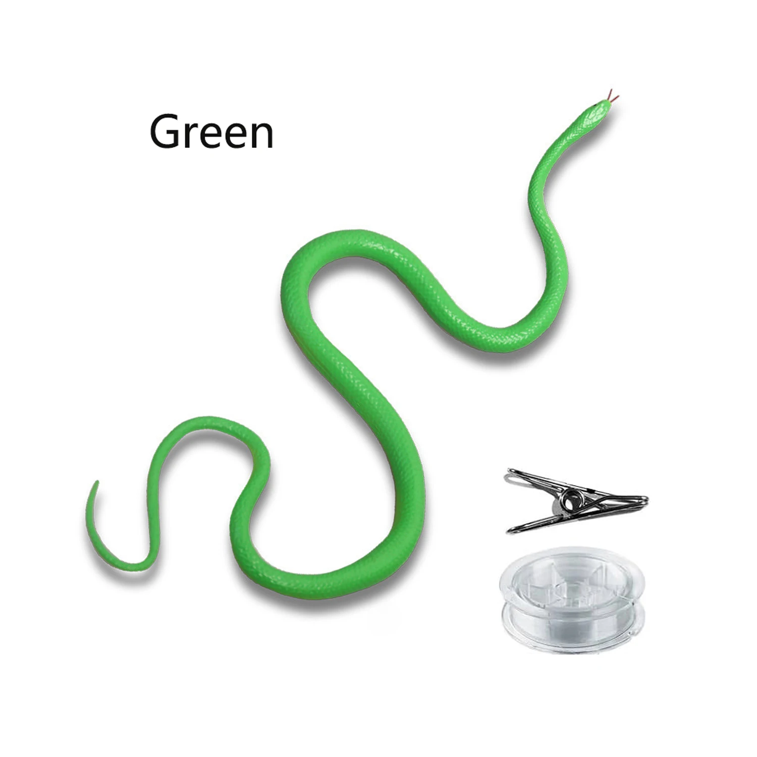 Serpent Factice Crotale 30 Cm – Caoutchouc TPR Réaliste – Déco Farce, Épouvantail Jardin, Accessoire Halloween