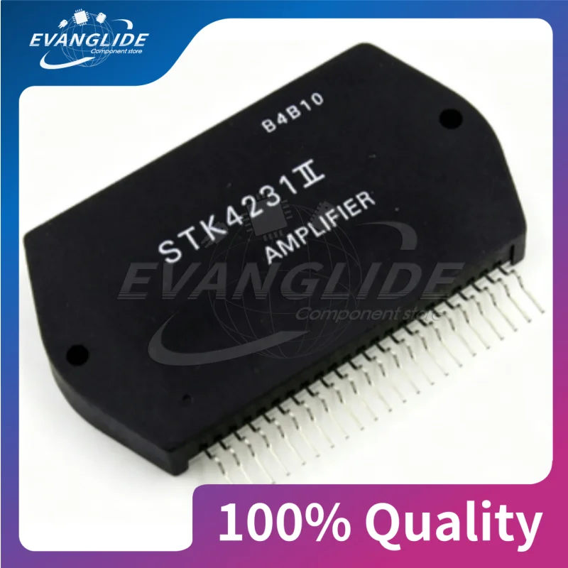 1 PCS STK4231II 100W 2-channel Stereo Audio dual-power Amplifier Audio power supply Module