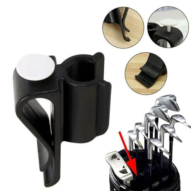 Premium 1/3/5 stücke Sport Golf Tasche Clip auf Putter Clamp Halter Putting Organizer Club Golf Club Griffe Golf Ausrüstung neu 2023