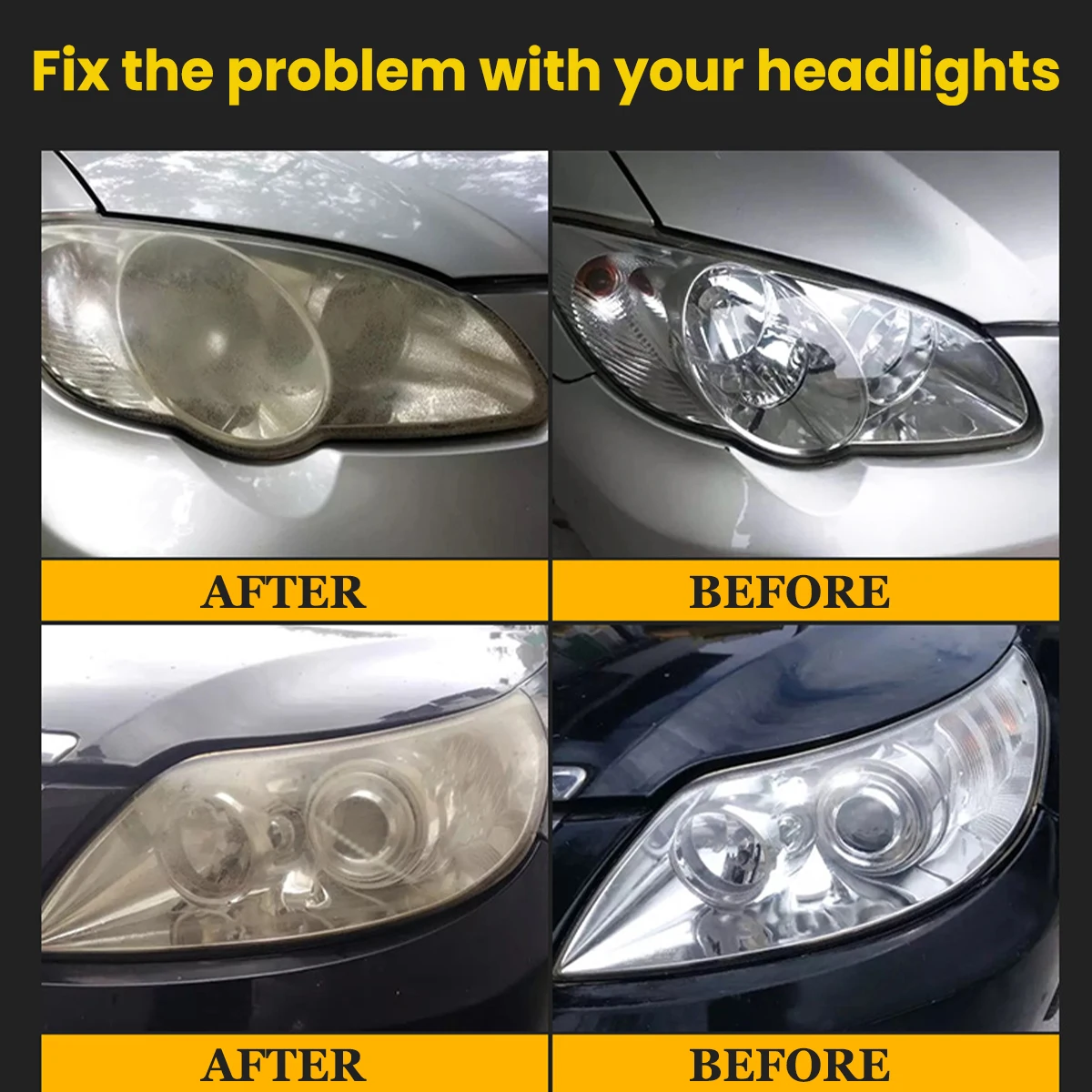 Car Headlight Restoration Polishing Kits Headlamp Repair Kits Car Light Polisher Cleaning Paste Cars Paint Refurbish Agent P3