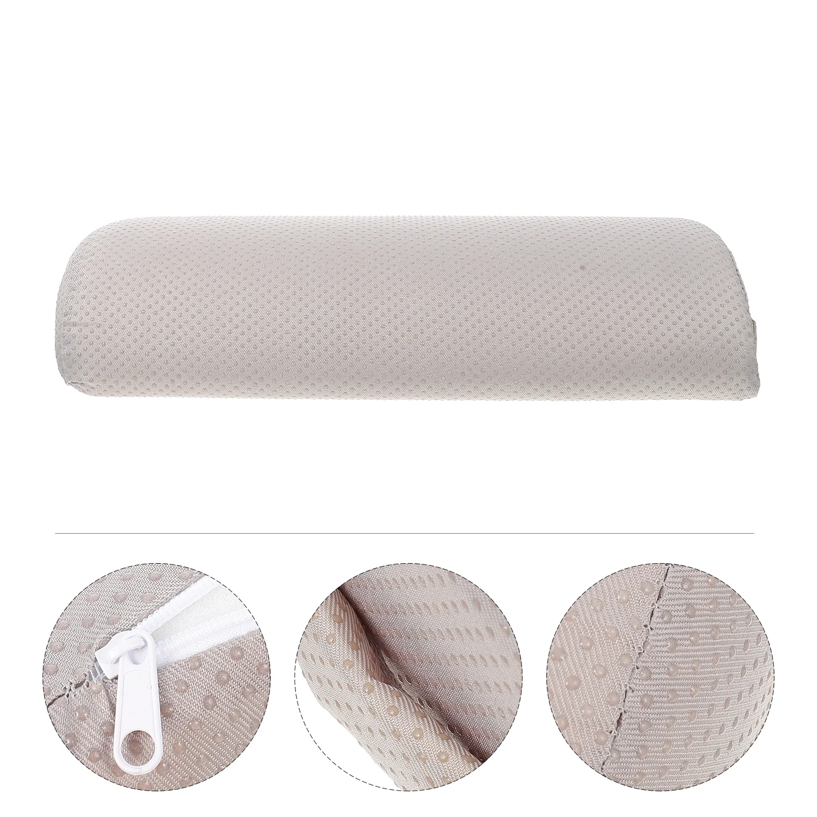 

Under Desk Footrest Cushion Semi-Cylindrical Foot Support Pillow for Office Home Foot Relaxing Pad Footrest Cushion