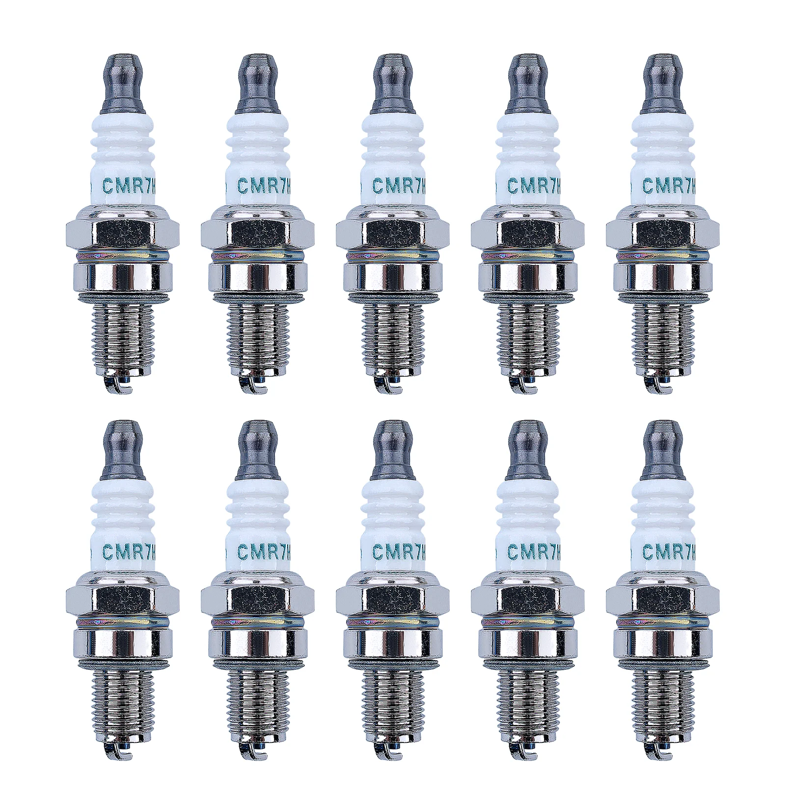 

10pcs CMR7H Spark Plug for Husqvarna 506615101 544260901 Spark Plug Replace for Champion RZ7C Brushcutters Trimmers Chainsaw