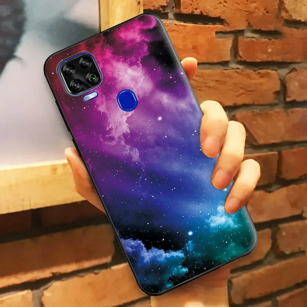 غلاف من السيليكون الناعم TPU لـ ZTE Blade V2020 ، 6.53 بوصة ، جراب منظر طبيعي على شكل فراشة لـ ZTE Blade V2020 #3