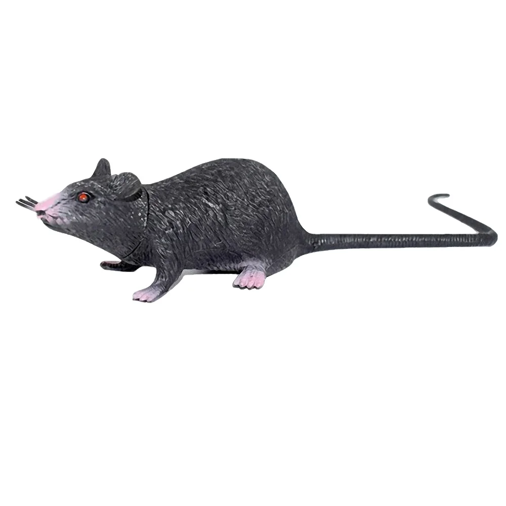 Künstliche Kleine Ratte Lebensechtes Maus-Modell Requisite Gruseliger Scherz-Streich Spielzeug Horror Halloween-Party-Deko Praktische Witze Neuartige Lustige Spielzeuge – Detail 5