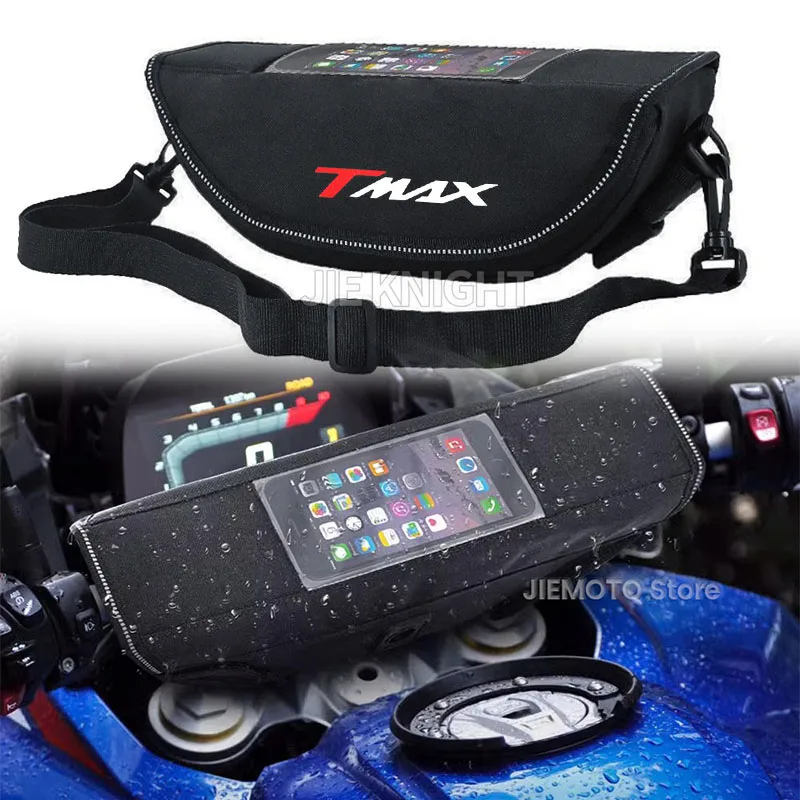 

For TMAX T-MAX TMAX500 TMAX530 T-MAX 500 530 SX DX Waterproof motorcycle handlebar travel navigation bag