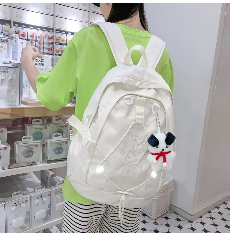 

Korean 2023 Travel Backpacks for Women Waterproof School Backpack Bag Korean Large Capacity Student School Bags Female Ruckpack