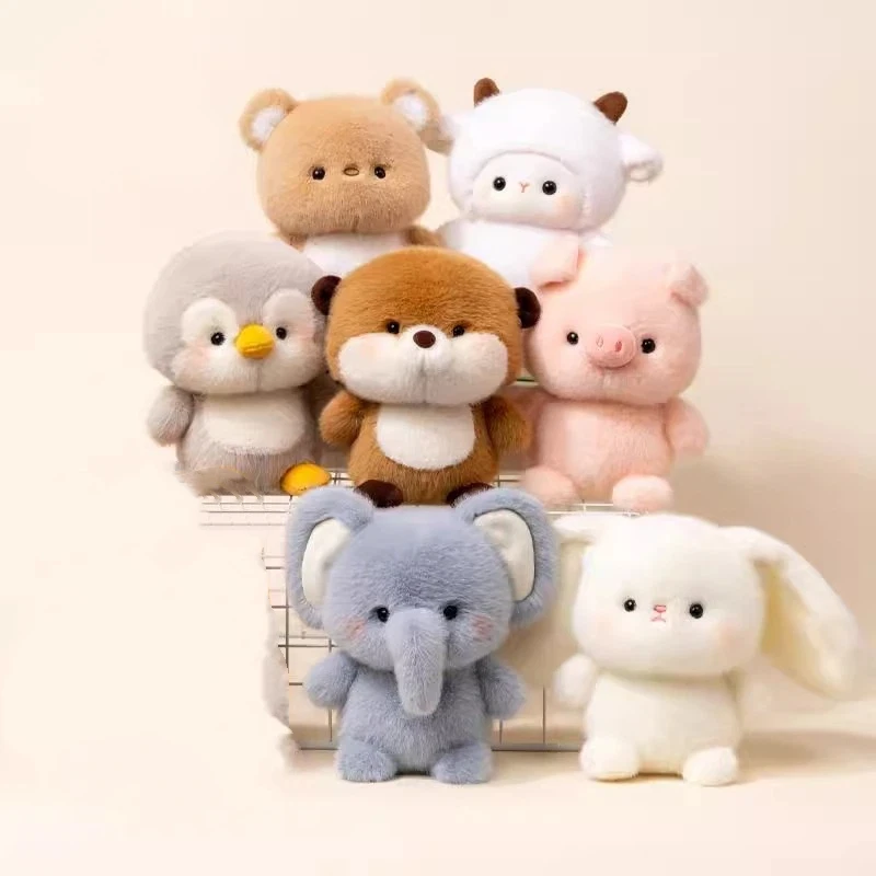 

Милая плюшевая настольная кукла-компаньон, небольшой декоративный предмет, обучающий партнер, мягкая игрушка для домашнего декора и игр