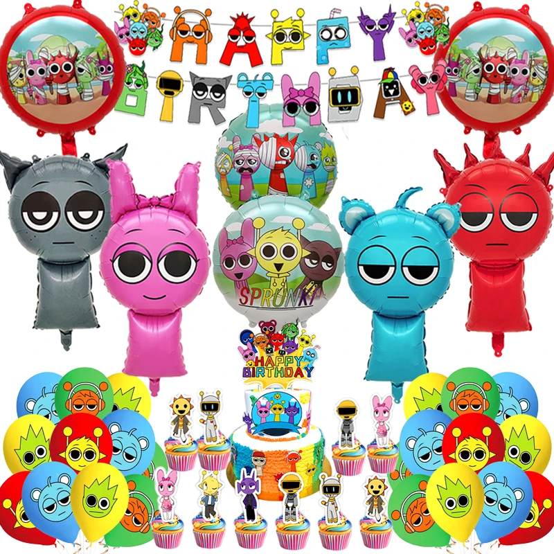 Sprunki Balloon Set…