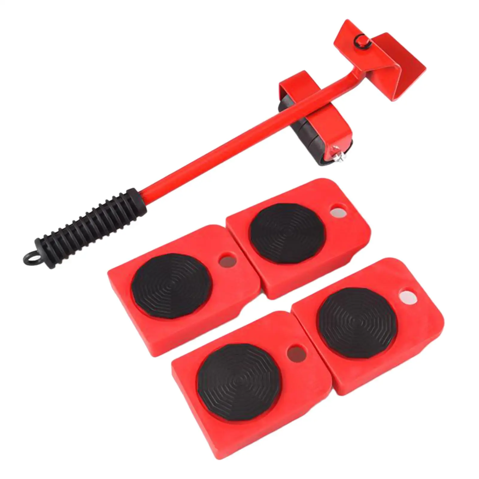 Furniture Lifter 4 Sliders 360 Degree Rotatable Pads Appliance for Sofas