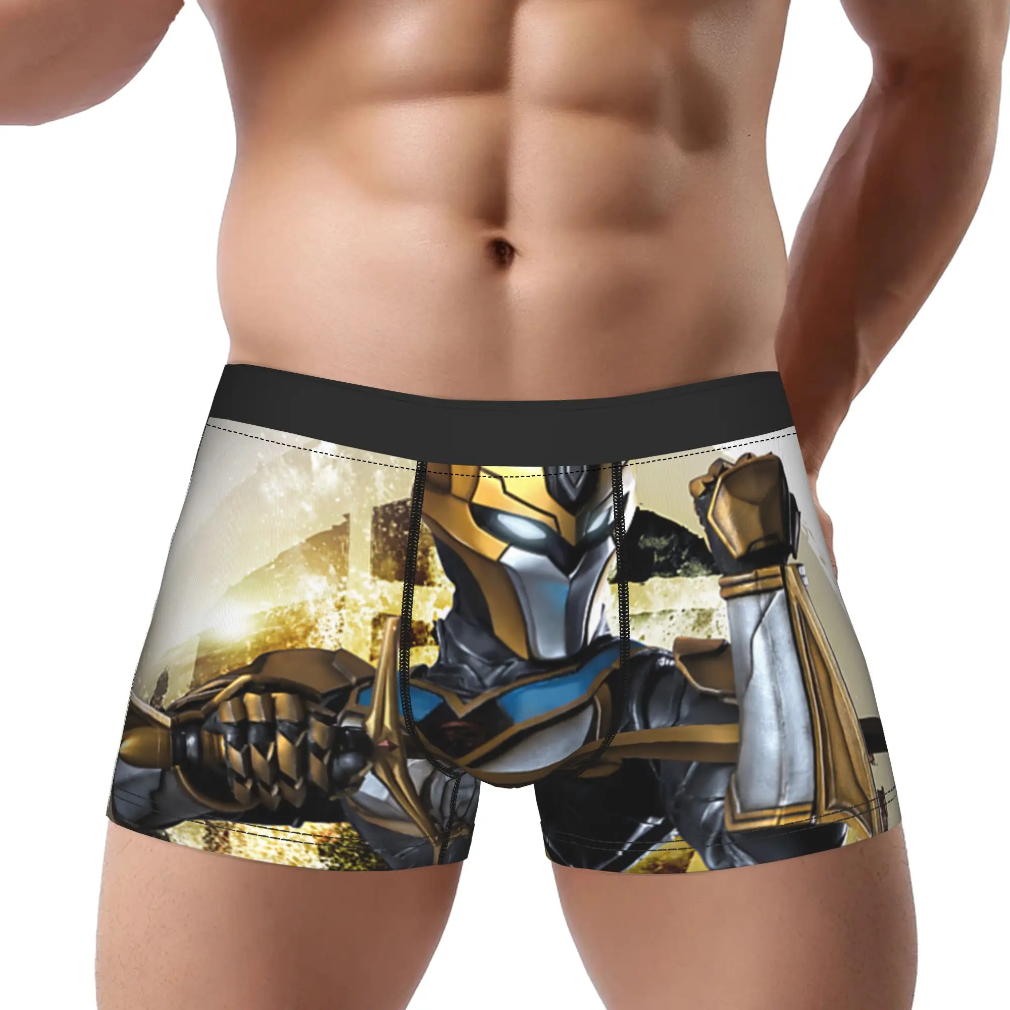 ABSOLUTE TITAN Ultra Galaxy Fight The Destined Crossroad Underpants Men Underwear Sexy Shorts Boxer Briefs