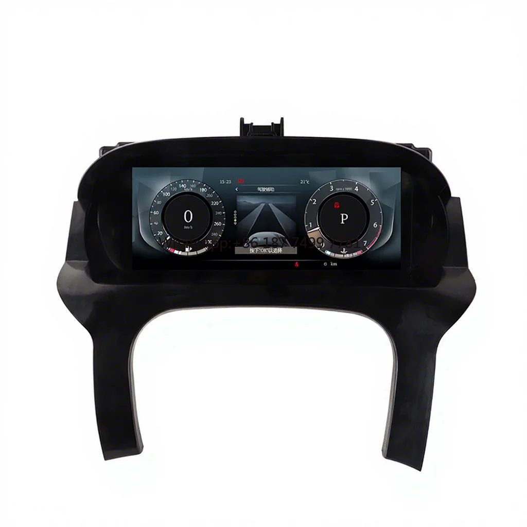 

12.3 Inch Digital Cluster LCD Dashboard for.Rover Evoque 2012-2019 Carplay Navigation Odometer Speedometer Retrofit
