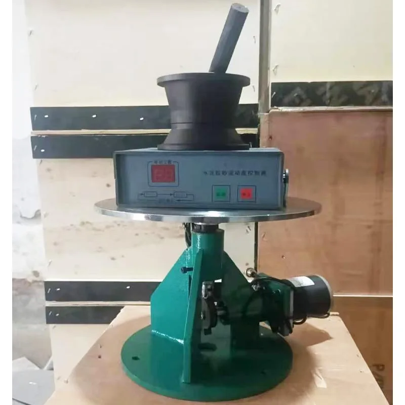 NLD-3 Cement Mortar Flow Table Compliant with EN ASTM UNI ISO Standard for Mortar Lime Gypsum Fluidity Test