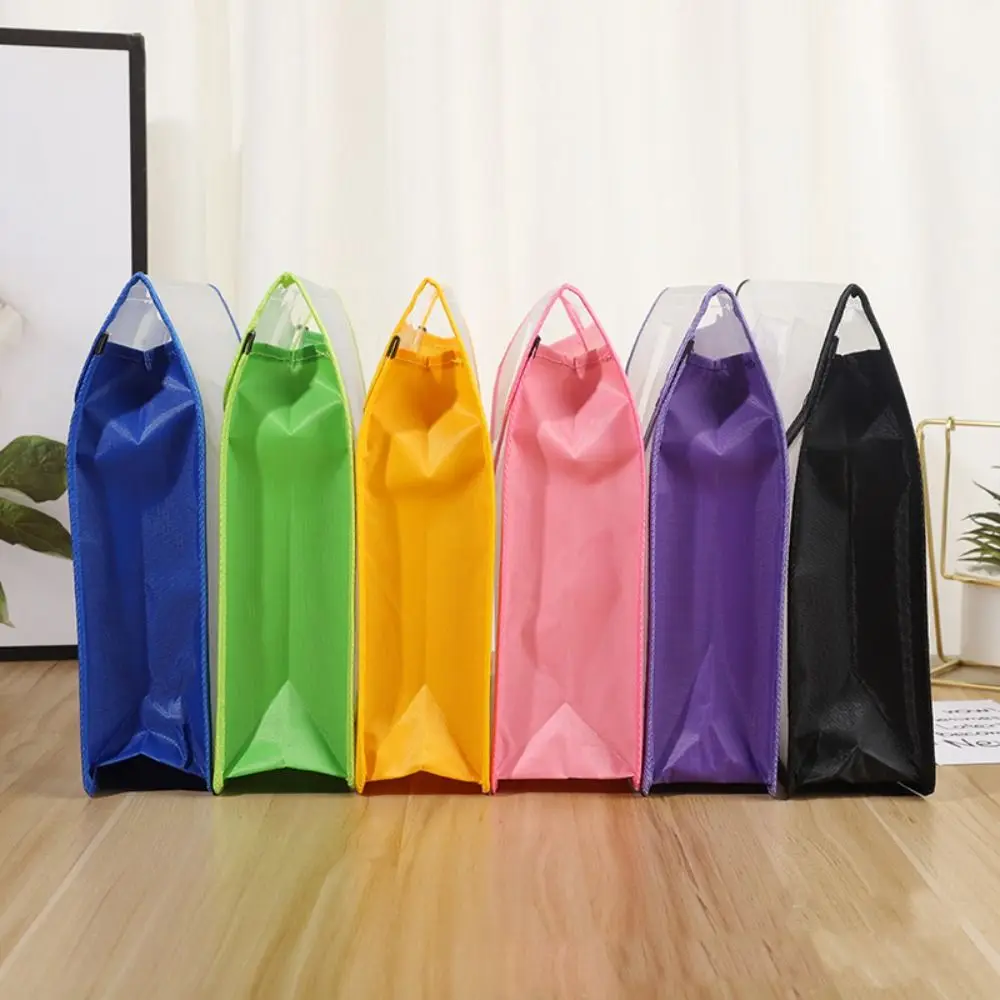 Waterproof A4 File Folders Large Capacity Stationery Storage Pouch File Organizer PVC Bag Envelope Folder School Supplies